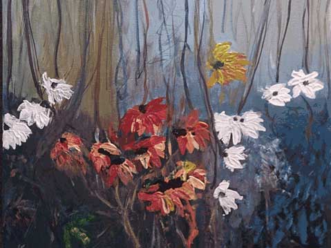 Flowers in the forest